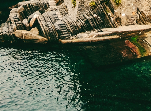 海底世界点线面黑白画