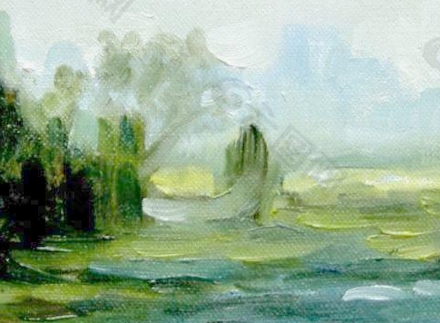 创意儿童色块画
