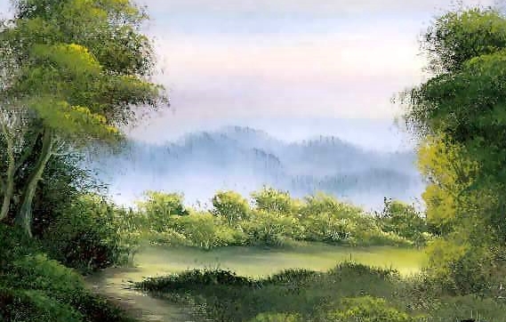蓝色的物品简笔画