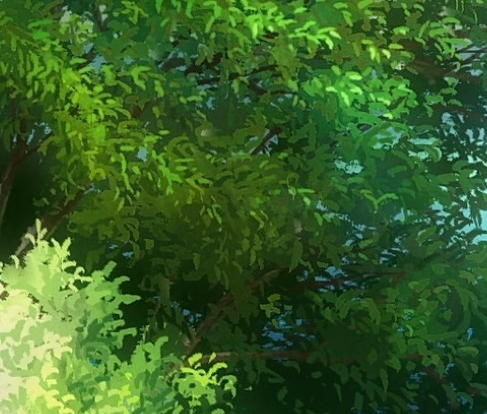 创意绘画：简美森林主题