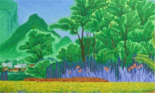 二云破月来花弄影陆月人